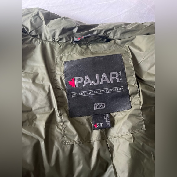 PAJAR Army Green Puffer Vest - Picture 5 of 7